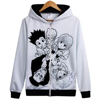 Hunter X Hunter hoodie GON FREECSS Killua Zoldyck Kurapika Japan Anime Coat Hoodie Cool COMICS Unisex Fashion Sweatershirt
Hunter X Hunter hoodie GON FREECSS Killua Zoldyck Kurapika Japan Anime Coat Hoodie Cool COMICS Unisex Fashion Sweatershirt