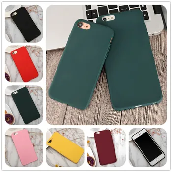 Candy Color Back Cover Phone Case For iPhone 8 7 6 6s Plus 5 5s SE X XR XS Max Simple Plain Matte Ultrathin Soft TPU Cases
Candy Color Back Cover Phone Case For iPhone 8 7 6 6s Plus 5 5s SE X XR XS Max Simple Plain Matte Ultrathin Soft TPU Cases
