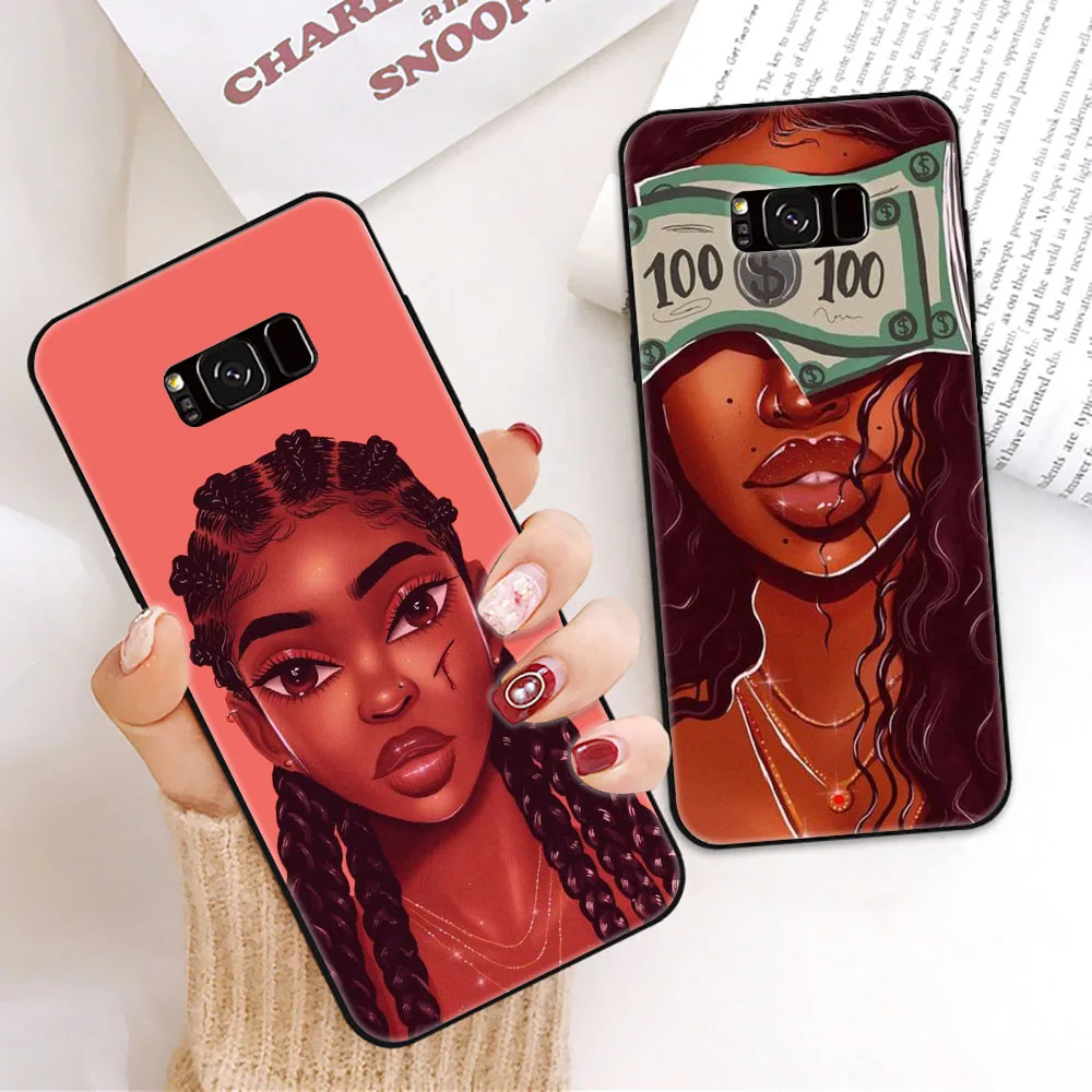 Fashion Black Girls for Case Samsung Galaxy S10 Plus Phone Cover Case for Galaxy S7 S8 S9 S10 Plus S7 Edge S10e Cases for S9 S10
Fashion Black Girls for Case Samsung Galaxy S10 Plus Phone Cover Case for Galaxy S7 S8 S9 S10 Plus S7 Edge S10e Cases for S9 S10