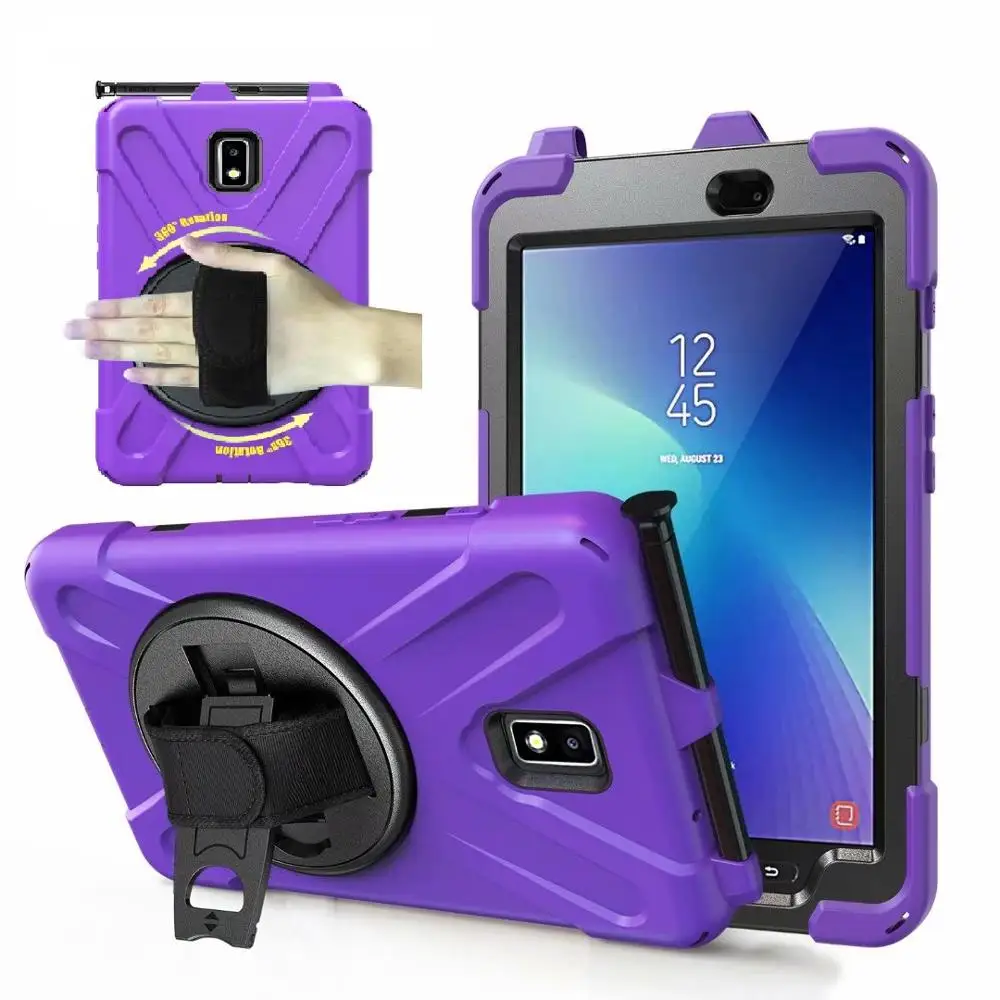 Armor Coque For Samsung Galaxy Tab Active 2 8.0 SM-T395 T390 Hand Strap 360 Rotation Stand Case Cover for Samsung T390 T395 Case
Armor Coque For Samsung Galaxy Tab Active 2 8.0 SM-T395 T390 Hand Strap 360 Rotation Stand Case Cover for Samsung T390 T395 Case
