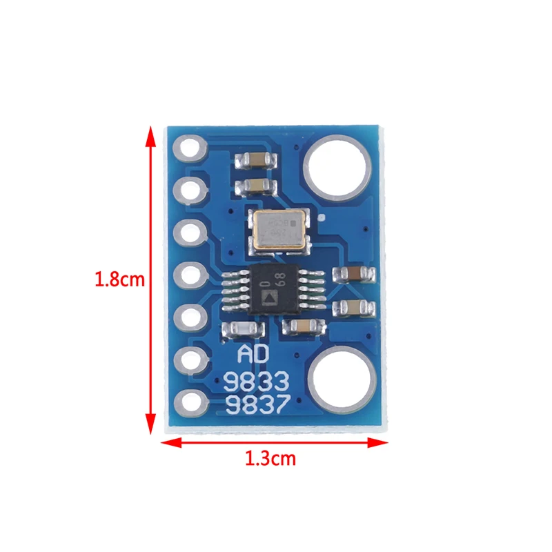 New 1.8*1.3cm AD9833 Programmable Serial Interface Module DDS Signal Generator Module Motor Controller
New 1.8*1.3cm AD9833 Programmable Serial Interface Module DDS Signal Generator Module Motor Controller
