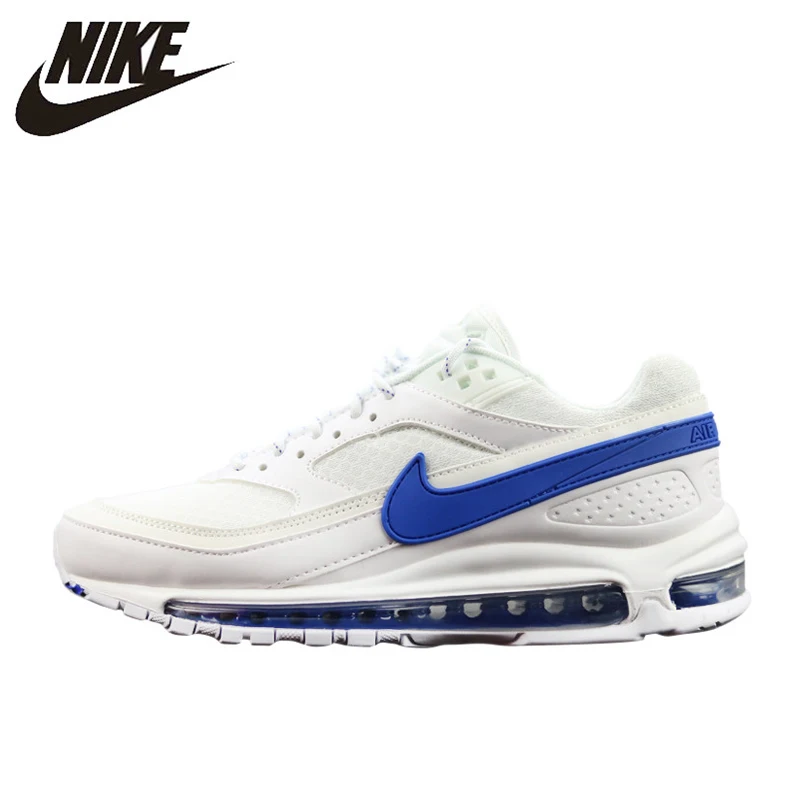 Nike Air Max 97 BW X Skepta Men's Running Shoes, White & Blue, Shock-Absorbing Breathable Non-Slip Lightweight AO2113 100
Nike Air Max 97 BW X Skepta Men's Running Shoes, White & Blue, Shock-Absorbing Breathable Non-Slip Lightweight AO2113 100
