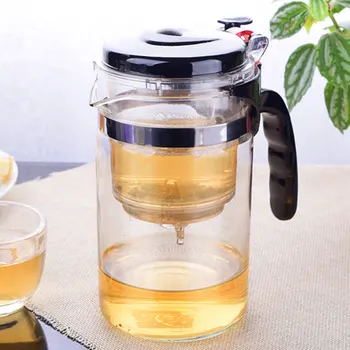 Teapot with Infuser Heat Resistant Glass Teapot with Strainer Coffee Pot Puer Kettle Pot Chinese Teapots for Tea Brew Tea Tool
Teapot with Infuser Heat Resistant Glass Teapot with Strainer Coffee Pot Puer Kettle Pot Chinese Teapots for Tea Brew Tea Tool