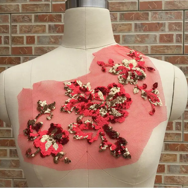 Sequins Multi Embroidery Lace Applique Flower Patches Evening Dress Costume Wedding Dress Lace Trim Motifs DIY Accessories Craft
Sequins Multi Embroidery Lace Applique Flower Patches Evening Dress Costume Wedding Dress Lace Trim Motifs DIY Accessories Craft