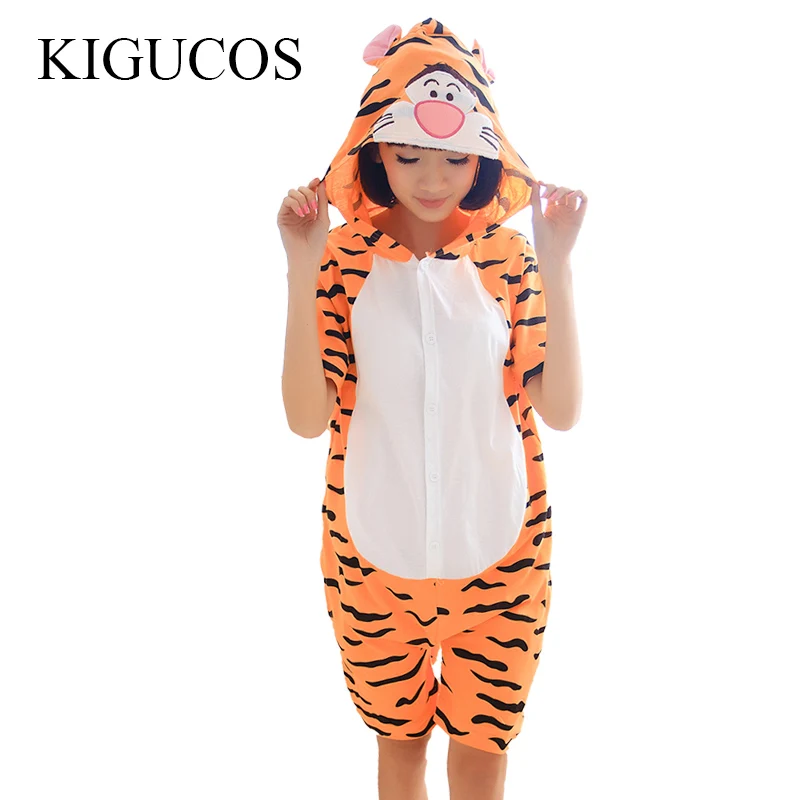 KIGUCOS Women Short Sleeve Summer Pyjamas Sleepwear Cartoon Adult Spring Cotton Homewear Tiger Animal Pajamas
KIGUCOS Women Short Sleeve Summer Pyjamas Sleepwear Cartoon Adult Spring Cotton Homewear Tiger Animal Pajamas