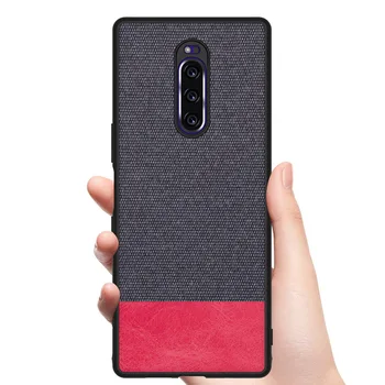 Elegant Design Soft Tpu Bumper Phone Cover For Sony Xperia 1 XZ4 XZ3 Luxury Canvas Cloth Textil Shockproof Back Case Coque
Elegant Design Soft Tpu Bumper Phone Cover For Sony Xperia 1 XZ4 XZ3 Luxury Canvas Cloth Textil Shockproof Back Case Coque
