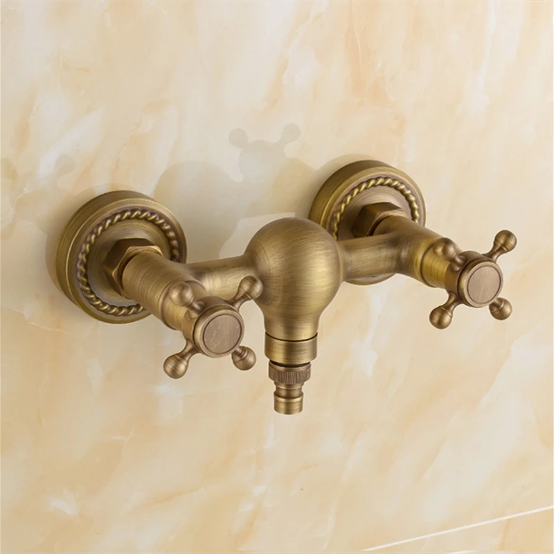 Brass Antique Finished Bathtub Faucet Wall Mount Hot Cold Water Mixer Tap Bath Shower Faucet Tap Robinet Baignoire
Brass Antique Finished Bathtub Faucet Wall Mount Hot Cold Water Mixer Tap Bath Shower Faucet Tap Robinet Baignoire
