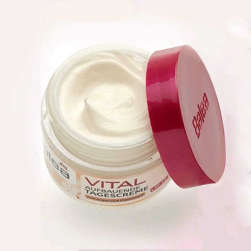 Balea Vital Baobab Upliffing SPF15 Day Cream for Women Mature Skin 40+Years Anti Aging Anti Wrinkles Skin Elasticity Firmness
Balea Vital Baobab Upliffing SPF15 Day Cream for Women Mature Skin 40+Years Anti Aging Anti Wrinkles Skin Elasticity Firmness