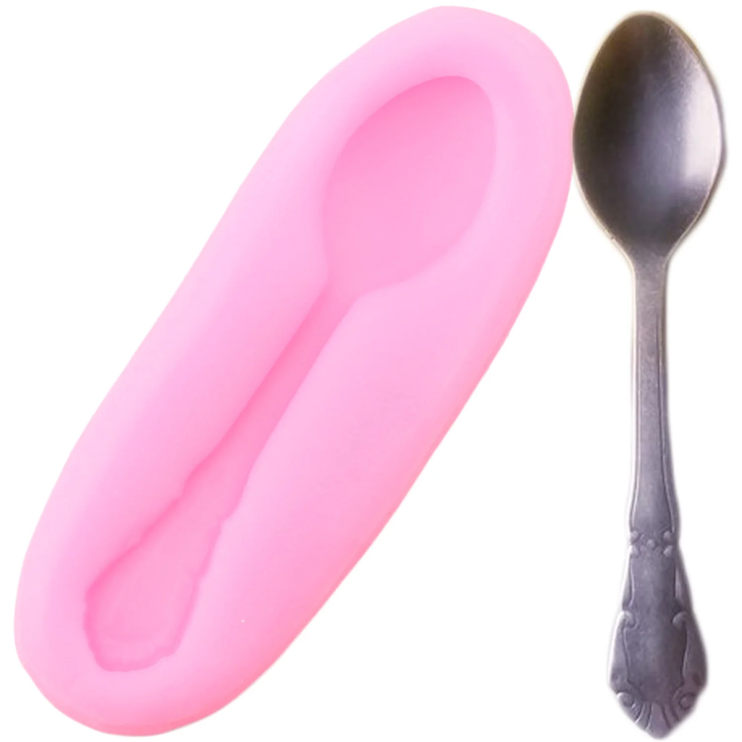 Spoon Silicone Fondant Mold Polymer Clay Resin Molds Cookie Cake Decorating Tools Cupcake Baking Chocolate Candy Moulds
Spoon Silicone Fondant Mold Polymer Clay Resin Molds Cookie Cake Decorating Tools Cupcake Baking Chocolate Candy Moulds