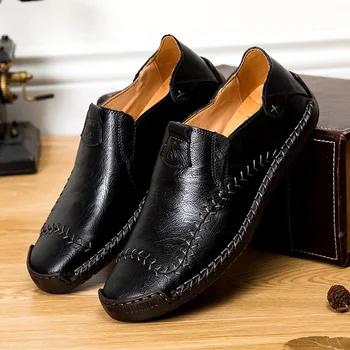 Unique and trendy Genuine Leather large size men's shoes fashion casual shoes exquisite sewing thread casual shoes men
Unique and trendy Genuine Leather large size men's shoes fashion casual shoes exquisite sewing thread casual shoes men