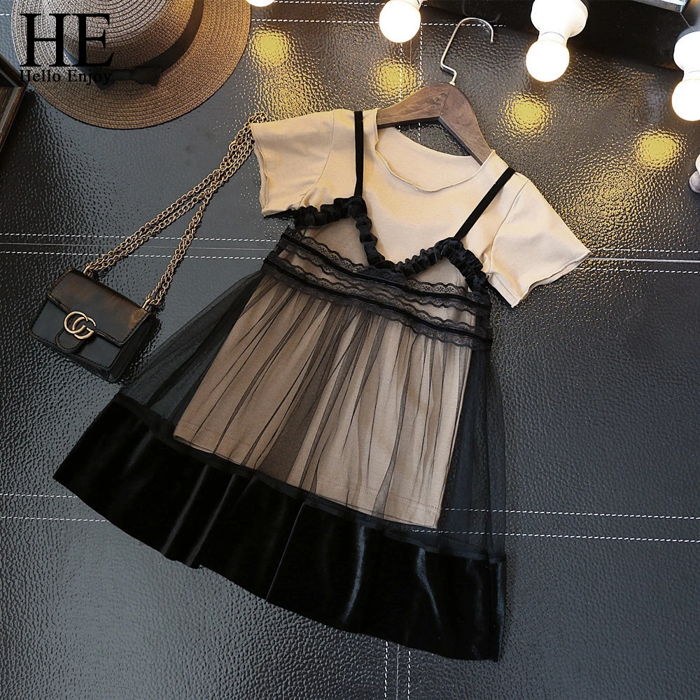 HE Hello Enjoy Girls Dresses 2019 Fashion Cotton T-Shirt+Mesh Dress Baby Girls Dress Kids Dresses For Girls Casual Wear Clothes
HE Hello Enjoy Girls Dresses 2019 Fashion Cotton T-Shirt+Mesh Dress Baby Girls Dress Kids Dresses For Girls Casual Wear Clothes