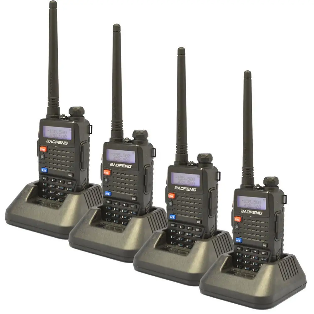4-SETS BAOFENG Dual band model UV-5RC VHF/UHF Radio FM 65-108MHZ 136-174/400-520mhz+earpiece+Moscow stock
4-SETS BAOFENG Dual band model UV-5RC VHF/UHF Radio FM 65-108MHZ 136-174/400-520mhz+earpiece+Moscow stock