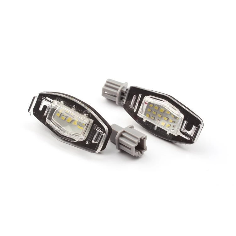 2pcs/lot 18LED 3528SMD License Plate Light Lamp For Honda Civic VII 4/5D(2001-2005),City 4D,Legend,Accord 4D Bright White
2pcs/lot 18LED 3528SMD License Plate Light Lamp For Honda Civic VII 4/5D(2001-2005),City 4D,Legend,Accord 4D Bright White