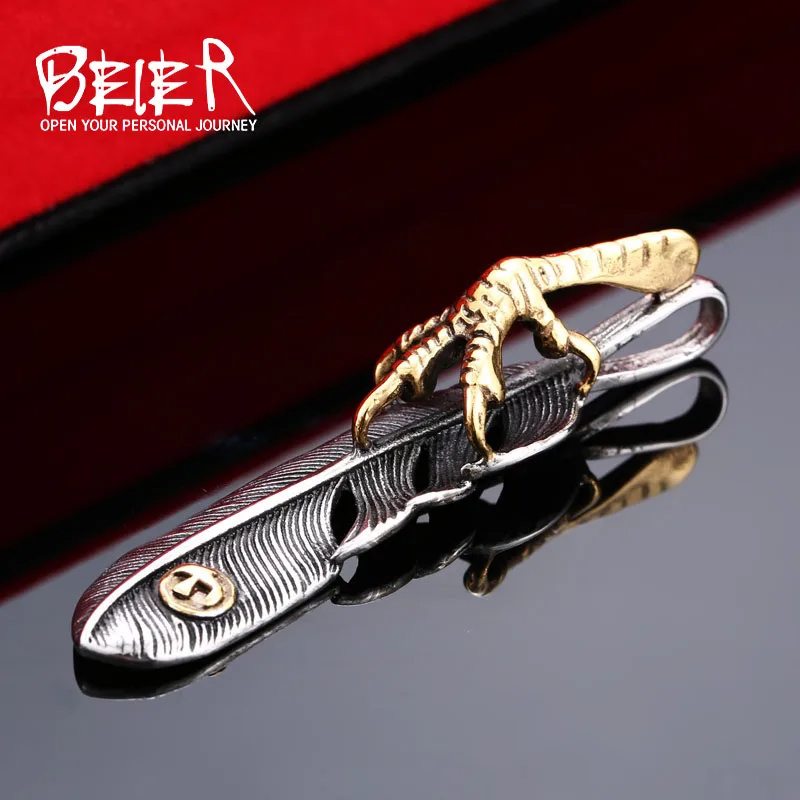 Cool Brand Eagl Claw Feather For Man Stainless Steel Unique Pendant Necklace Wholesale Price BP8-154
Cool Brand Eagl Claw Feather For Man Stainless Steel Unique Pendant Necklace Wholesale Price BP8-154