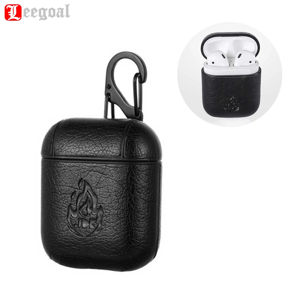 NEW Luxury Leather Protective Case Holder Cradle For Apple Wireless Earphone For AirPods Charging Cases with Metal Keychain
NEW Luxury Leather Protective Case Holder Cradle For Apple Wireless Earphone For AirPods Charging Cases with Metal Keychain