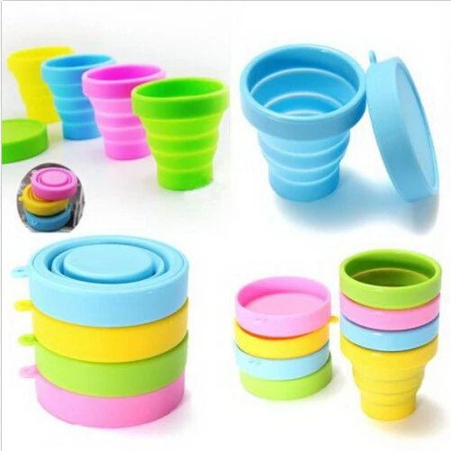 Outdoor Travel Creative Silicone Retractable Folding Bottle Telescopic Collapsible Travel Drinkware Water Glass Bottles 4 Colors
Outdoor Travel Creative Silicone Retractable Folding Bottle Telescopic Collapsible Travel Drinkware Water Glass Bottles 4 Colors
