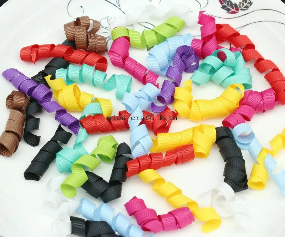 500 Korker Pieces - SOLIDS - Precut, Ready to Use - 1/4" Grosgrain Ribbons curled ribbons curly
500 Korker Pieces - SOLIDS - Precut, Ready to Use - 1/4" Grosgrain Ribbons curled ribbons curly