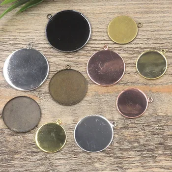 Multi-color Round Pendant Setting Blank Resin Cabochons Bases Tray Bezel with Loop 20mm 25mm 30mm for DIY Jewelry Findings
Multi-color Round Pendant Setting Blank Resin Cabochons Bases Tray Bezel with Loop 20mm 25mm 30mm for DIY Jewelry Findings