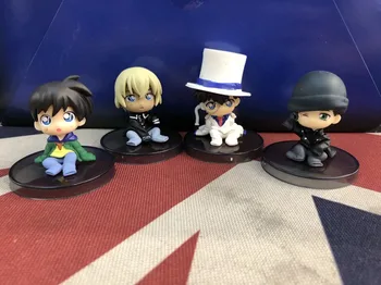 Conan Kaitou Kiddo 4pcs/set Mini Action Figures 1/16 scale Child Sitting Ver. Akai Shuuichi Furuya Rei PVC figure Toys Gift
Conan Kaitou Kiddo 4pcs/set Mini Action Figures 1/16 scale Child Sitting Ver. Akai Shuuichi Furuya Rei PVC figure Toys Gift