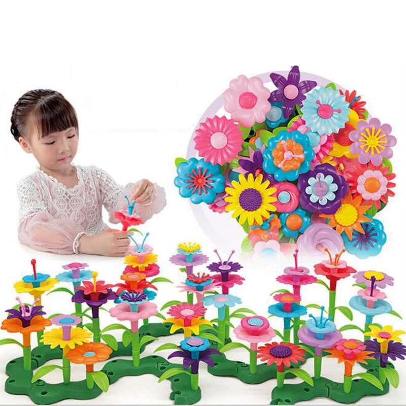 Girls Toys 46 PCS DIY Flowers Arrangement Garden Blocks Toys Handmade Flower Education Toys Home Desktop Decoration Kids Gifts
Girls Toys 46 PCS DIY Flowers Arrangement Garden Blocks Toys Handmade Flower Education Toys Home Desktop Decoration Kids Gifts