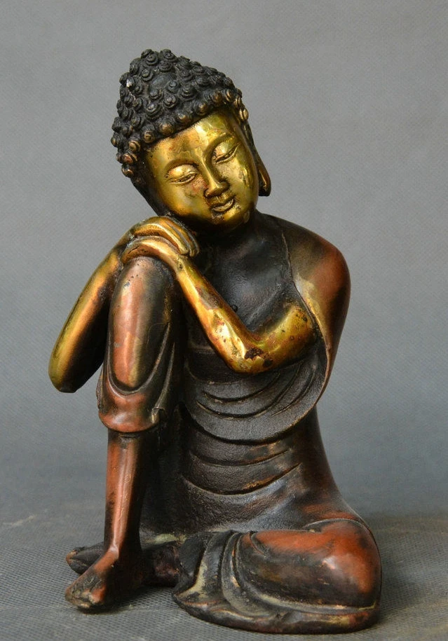 Tibet Buddhism Bronze Gilt Shakyamuni Amitabha Buddhas Sleeping Sakyamuni Statue
Tibet Buddhism Bronze Gilt Shakyamuni Amitabha Buddhas Sleeping Sakyamuni Statue