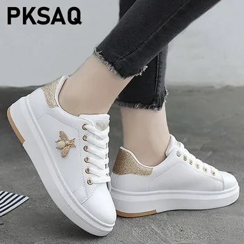 Women sneakers Shoes 2019 New Women flats Fashion Breathable PU Leather Platform White Women Shoes Soft Footwears Rhinestone
Women sneakers Shoes 2019 New Women flats Fashion Breathable PU Leather Platform White Women Shoes Soft Footwears Rhinestone