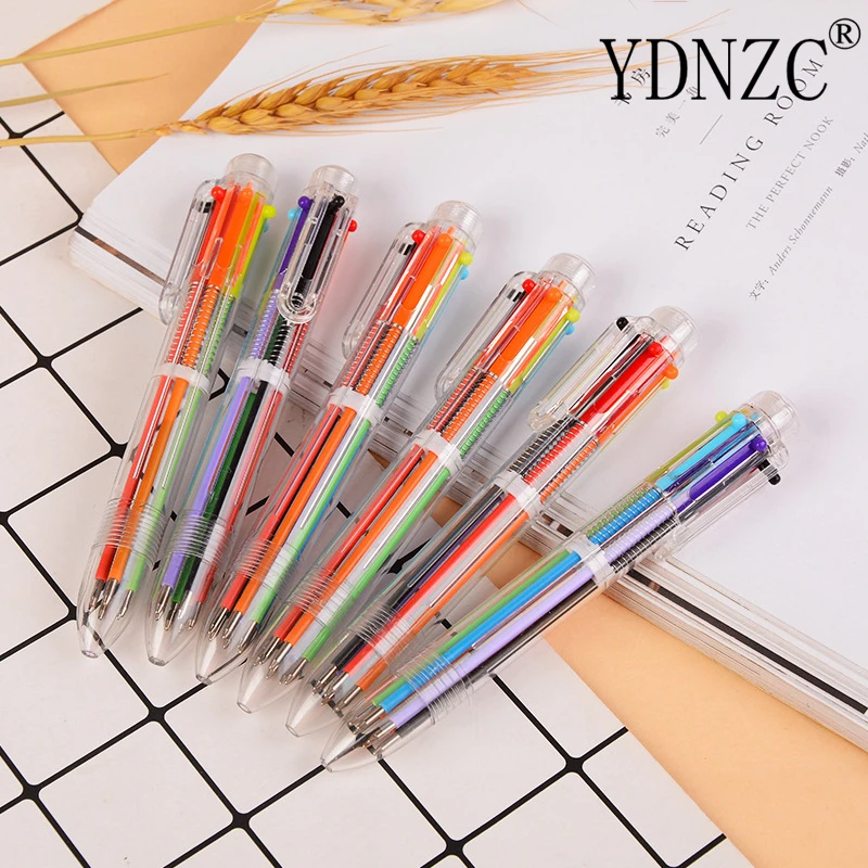 YDNZC 1PCS Colorful 6 In 1 Ballpoint Pen 0.5mm Creative Novelty Multicolor Pens School Stationary Kids Gift Home Office Supplies
YDNZC 1PCS Colorful 6 In 1 Ballpoint Pen 0.5mm Creative Novelty Multicolor Pens School Stationary Kids Gift Home Office Supplies
