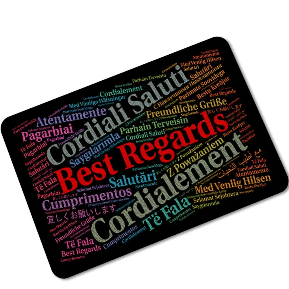 Drop Shipping Multi-language Rubber Indoor Outdoor Welcome Anti Slip Kitchen Mat Rugs Doormat For Entrance Door Pad Tapetes Mats
Drop Shipping Multi-language Rubber Indoor Outdoor Welcome Anti Slip Kitchen Mat Rugs Doormat For Entrance Door Pad Tapetes Mats