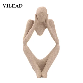 VILEAD 5.5" Natural Sandstone Thinker Statue Man People Meditation Figurines Office Home Decoration Accessories Creative Crafts
VILEAD 5.5" Natural Sandstone Thinker Statue Man People Meditation Figurines Office Home Decoration Accessories Creative Crafts