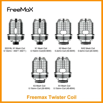 Original Freemax Twister Head 0.12ohm SS316L/0.15ohm X1 Mesh/0.2ohm X2 Mesh/0.15ohm X3 Mesh Coil E-Cig For Freemax Coil Twister
Original Freemax Twister Head 0.12ohm SS316L/0.15ohm X1 Mesh/0.2ohm X2 Mesh/0.15ohm X3 Mesh Coil E-Cig For Freemax Coil Twister