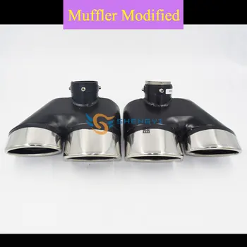 Car Rear Stainless Steel Bilateral Double Out Exhaust Muffler Tips fit E Class E240,E280,E260,W220
Car Rear Stainless Steel Bilateral Double Out Exhaust Muffler Tips fit E Class E240,E280,E260,W220