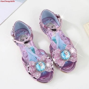 Toddler Girl Shoes Ice Snow Queen New Fashion Girls Elsa Sandals Princess high quality Shoes low heel soft Cartoon Summer
Toddler Girl Shoes Ice Snow Queen New Fashion Girls Elsa Sandals Princess high quality Shoes low heel soft Cartoon Summer