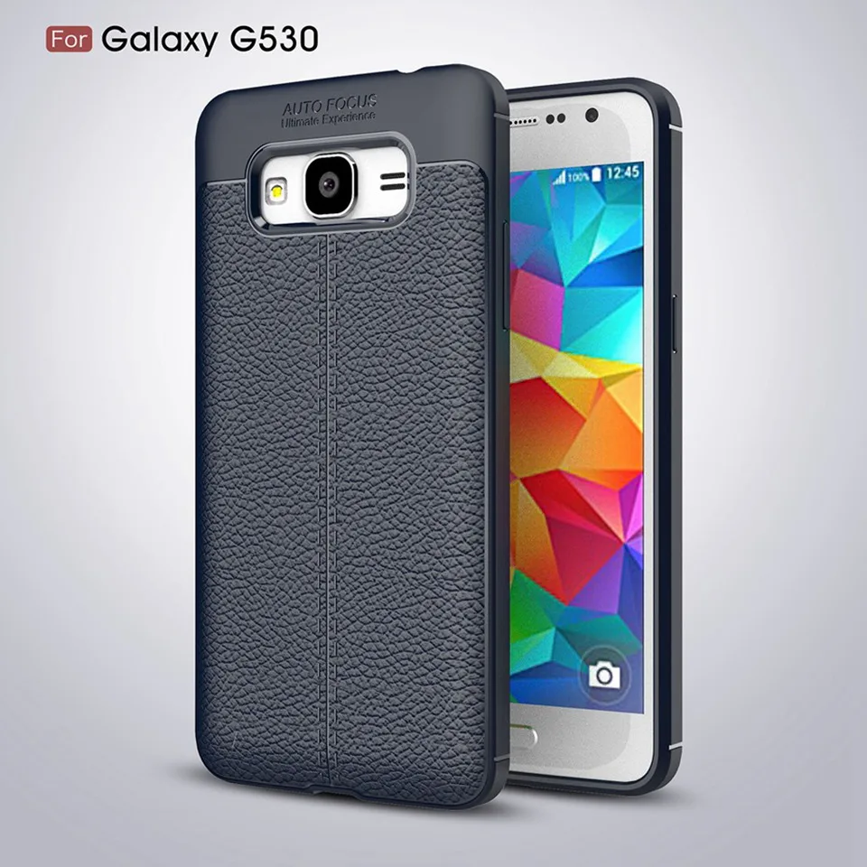 Litchi PU Lether Case For Samsung Galaxy J2 Prime Cover Fashion Soft Silicon Back Cover For Coque Samsung J2 Prime Case (19)