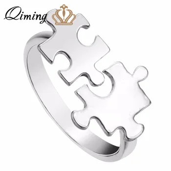 QIMING 1pcs fashion Gold Puzzle knuckle Ring Women Vintage Jewelry Encircle Open Puzzle Rings For Girls Fashion Best Gift
QIMING 1pcs fashion Gold Puzzle knuckle Ring Women Vintage Jewelry Encircle Open Puzzle Rings For Girls Fashion Best Gift