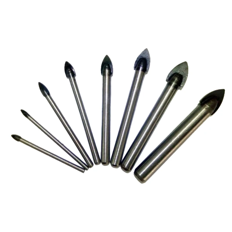 4 pcs Glass Porcelain Spear Head Ceramic Tile Drill Bits Set Spade Drill Bit 4/6/8/10mm
4 pcs Glass Porcelain Spear Head Ceramic Tile Drill Bits Set Spade Drill Bit 4/6/8/10mm