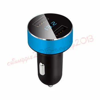 100pcs /lot 2.1A Digital Display Car charger adapter for iphone 7 8 x samsung android phone pc mp3
100pcs /lot 2.1A Digital Display Car charger adapter for iphone 7 8 x samsung android phone pc mp3