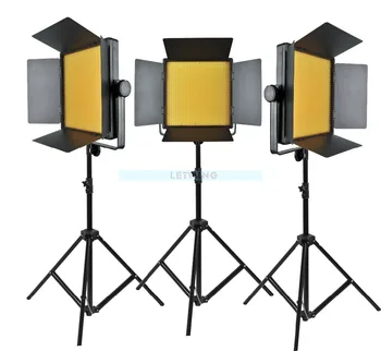 Changeable version Godox 3X 1000 LED Photo Studio Video Continuous Light Kit For Camera Camcorder DV Wedding Fashion 3300-5600K
Changeable version Godox 3X 1000 LED Photo Studio Video Continuous Light Kit For Camera Camcorder DV Wedding Fashion 3300-5600K
