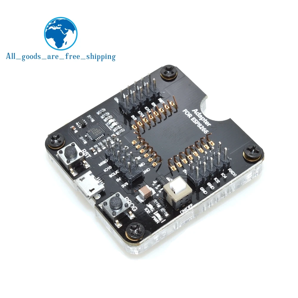 TZT ESP-12F ESP-07S ESP-12S burning fixture development board ESP8266 without ESP-12F ESP-07S ESP-12S module 6 Test Board
TZT ESP-12F ESP-07S ESP-12S burning fixture development board ESP8266 without ESP-12F ESP-07S ESP-12S module 6 Test Board