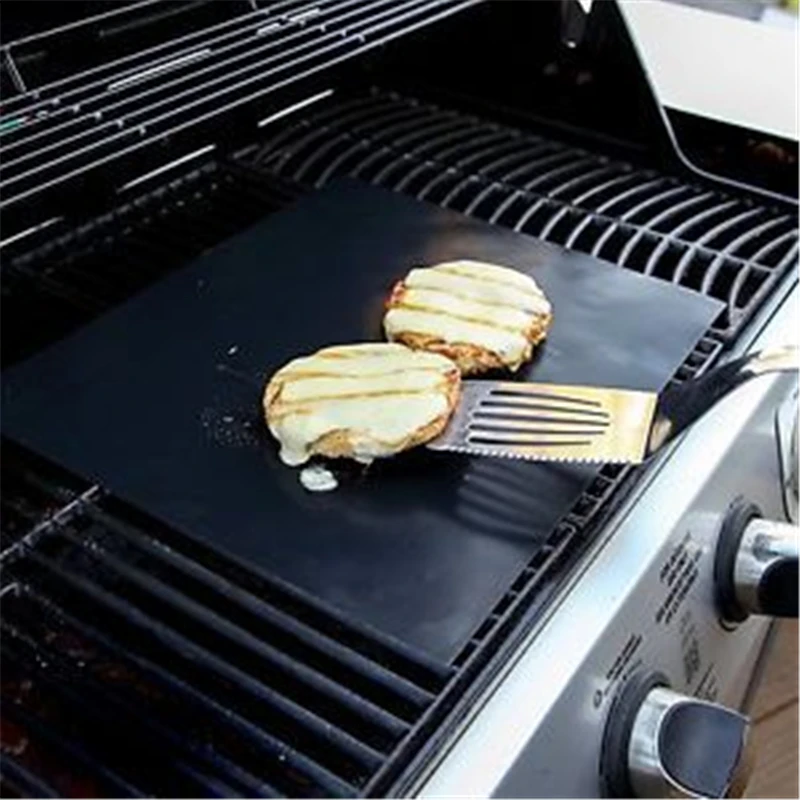 Hot 1pc / Lot Barbecue Grill Mat Outdoor Tableware Reusable Non-stick BBQ Cooking Baking Covers Sheet Foil BBQ Liner Tool Thick
Hot 1pc / Lot Barbecue Grill Mat Outdoor Tableware Reusable Non-stick BBQ Cooking Baking Covers Sheet Foil BBQ Liner Tool Thick