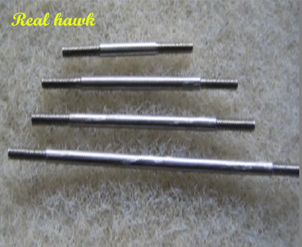20pcs M2xL30/45/50/67mm Link Stainless Steel Connecting Rod with Dual End Thread for Servos, Rod End Linkage&DIY Material
20pcs M2xL30/45/50/67mm Link Stainless Steel Connecting Rod with Dual End Thread for Servos, Rod End Linkage&DIY Material