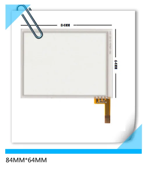 3.8 inch 84*64 PDA handheld DALL X3 resistance touch screen 84MM*64MM free shipping
3.8 inch 84*64 PDA handheld DALL X3 resistance touch screen 84MM*64MM free shipping