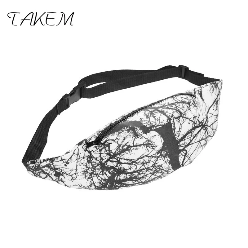 TAKEM 2018 casual waist back full bandana black 3d printing fashion waist bag women fanny packs belt bum bag waist packs for men
TAKEM 2018 casual waist back full bandana black 3d printing fashion waist bag women fanny packs belt bum bag waist packs for men