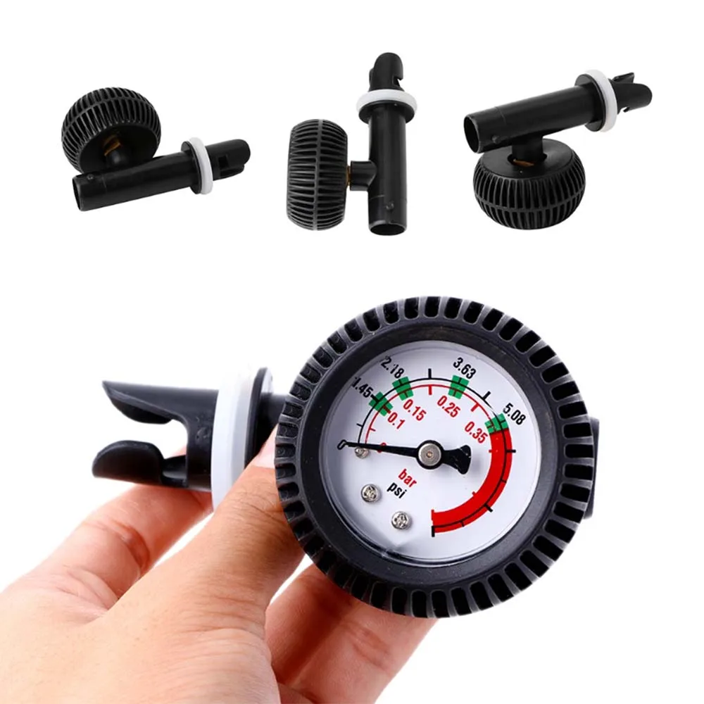 New Arrival 1PC 5.08 PSI Air Pressure Gauge Thermometer Connector for Inflatable Boat Kayak Raft Surfing Water Sport
New Arrival 1PC 5.08 PSI Air Pressure Gauge Thermometer Connector for Inflatable Boat Kayak Raft Surfing Water Sport