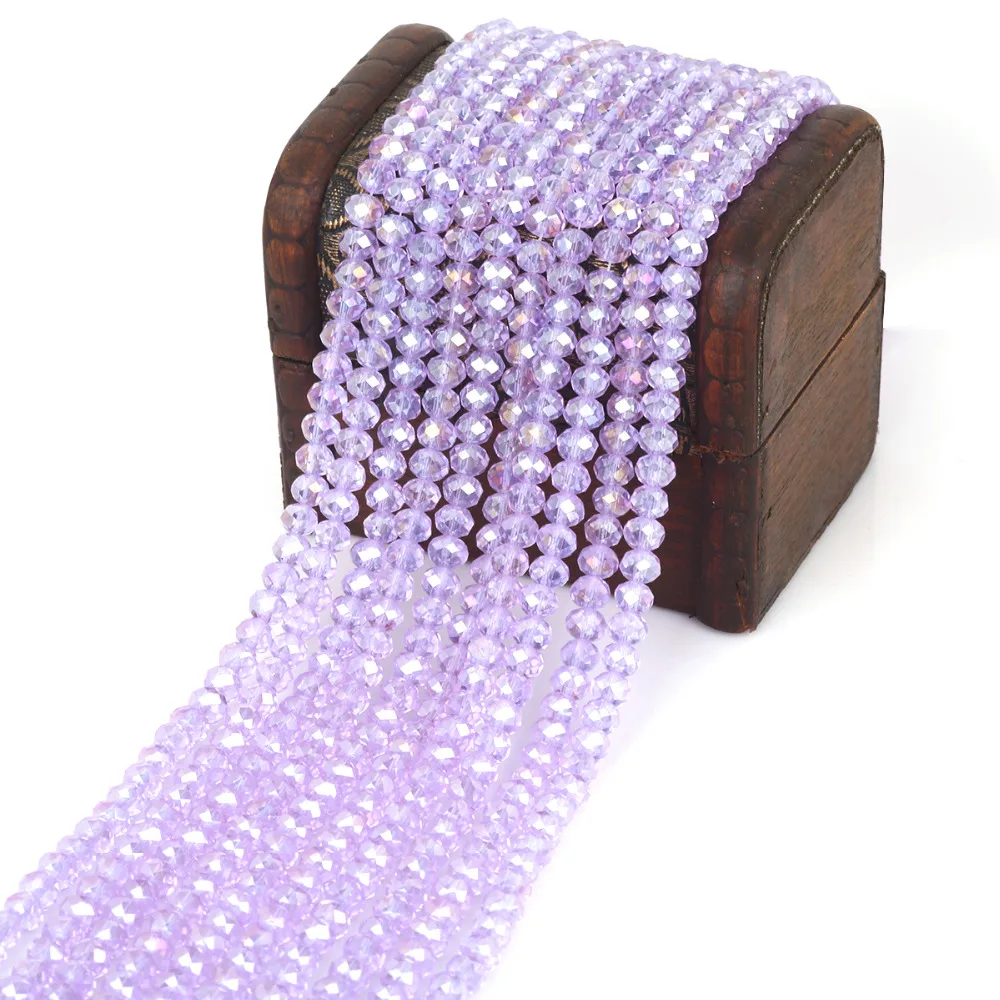 145Pcs 4mm Czech Loose Rondelle Crystal Beads For Jewelry Making Diy Needlework AB Color Spacer Faceted Glass Beads
145Pcs 4mm Czech Loose Rondelle Crystal Beads For Jewelry Making Diy Needlework AB Color Spacer Faceted Glass Beads