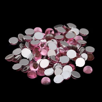 Light Pink Color Half Round Facets Many Sizes Acrylic Flatback Nail Art Rhinestones 3D Jewelry DIY Design Decorative Stones
Light Pink Color Half Round Facets Many Sizes Acrylic Flatback Nail Art Rhinestones 3D Jewelry DIY Design Decorative Stones