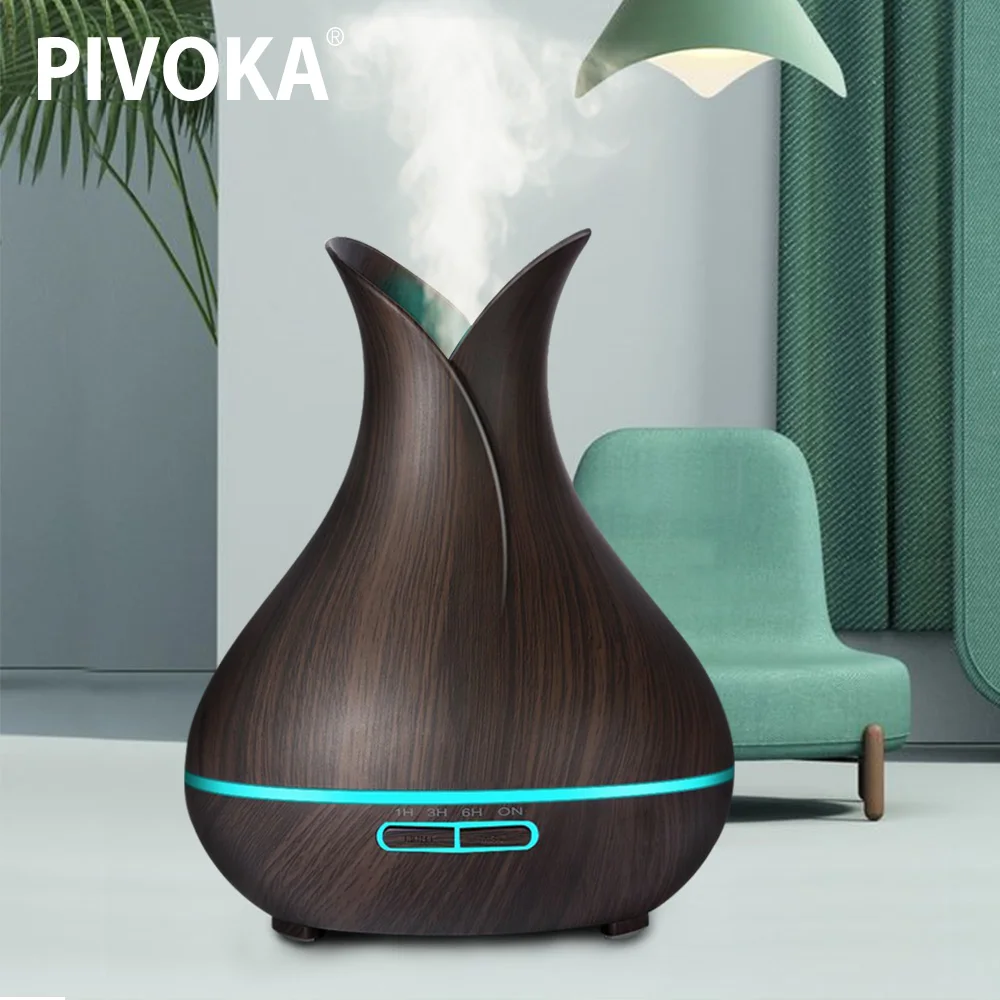 PIVOKA 400 ML Timed Air Humidifier And Aromatherapy Essential Oil Aroma Diffuser Ultrasonic Silent Aromatic Cooling
PIVOKA 400 ML Timed Air Humidifier And Aromatherapy Essential Oil Aroma Diffuser Ultrasonic Silent Aromatic Cooling