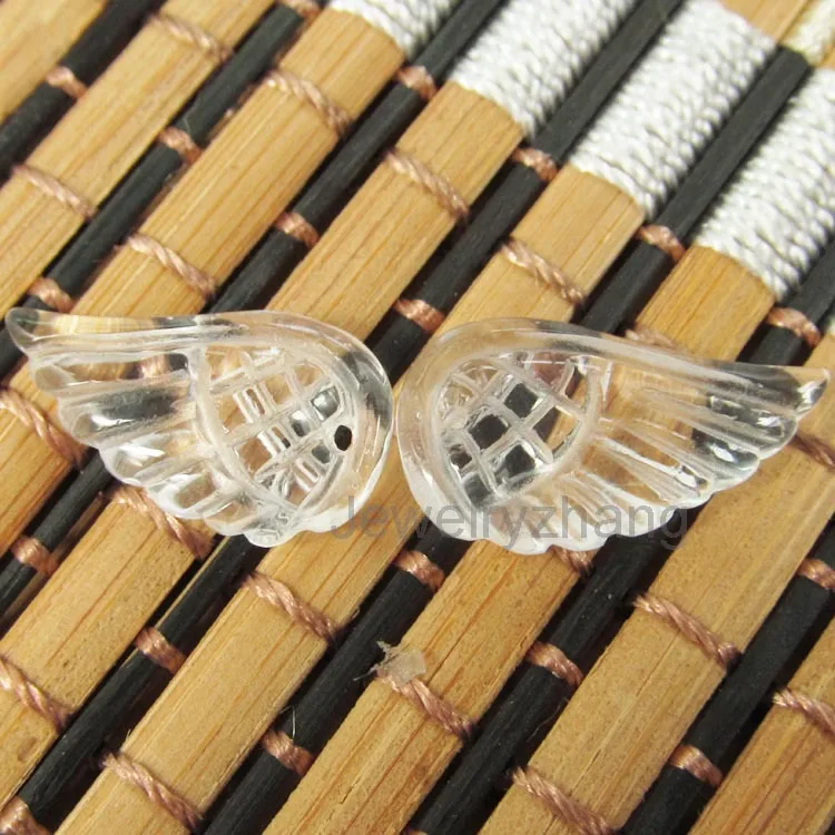 2pcs Fashion Jewelry! elegant Rock Crystal beads Carved Angel Wings Pendant For Gift Love Girl Pendants
2pcs Fashion Jewelry! elegant Rock Crystal beads Carved Angel Wings Pendant For Gift Love Girl Pendants