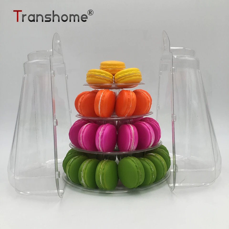 Transhome Cupcake Stand 4-layer Macaron Stand With Dust cover Dessert Display/Cake Stand Birthday Party Wedding Decoration Tools
Transhome Cupcake Stand 4-layer Macaron Stand With Dust cover Dessert Display/Cake Stand Birthday Party Wedding Decoration Tools