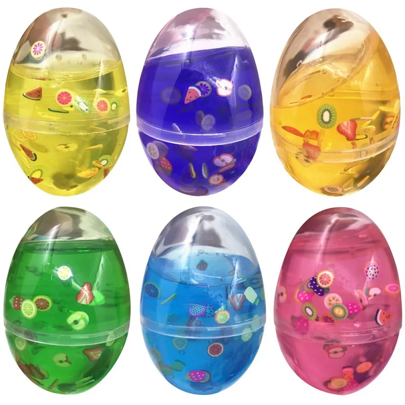 New Arrival Soft Egg Slime Colorful Scented Stress Relief Toy Sludge Toys for Kids Baby Learning & Education Modeling Clay Slime
New Arrival Soft Egg Slime Colorful Scented Stress Relief Toy Sludge Toys for Kids Baby Learning & Education Modeling Clay Slime