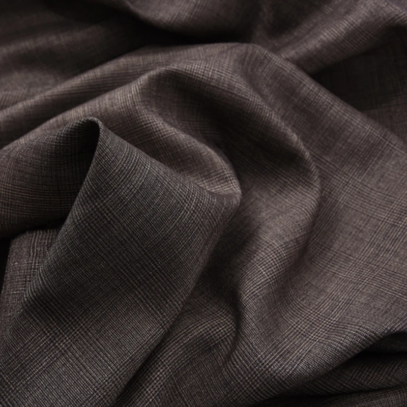 140CM Wide 70% Wool 30% Golden Thread British Check Black Gray Fabric for Autumn Spring Dress Jacket H104
140CM Wide 70% Wool 30% Golden Thread British Check Black Gray Fabric for Autumn Spring Dress Jacket H104